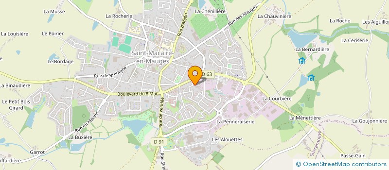 localisation de l'entreprise JOLAUTINCE  SEVREMOINE