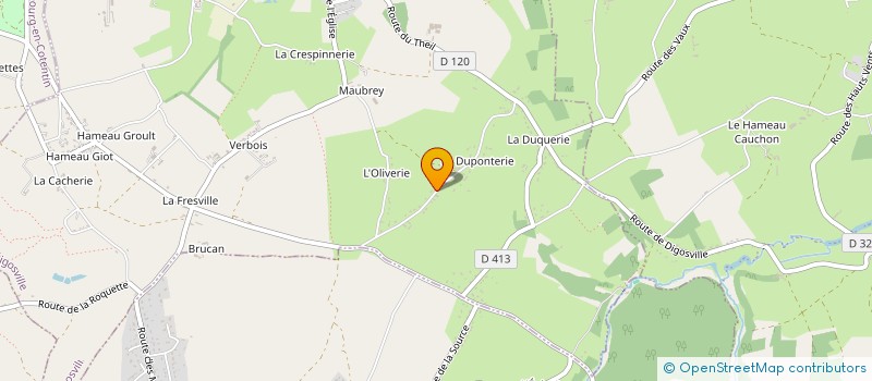 localisation de l'entreprise JOLB  DIGOSVILLE