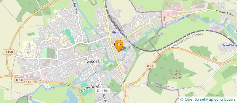localisation de l'entreprise JOLCARMA à GISORS