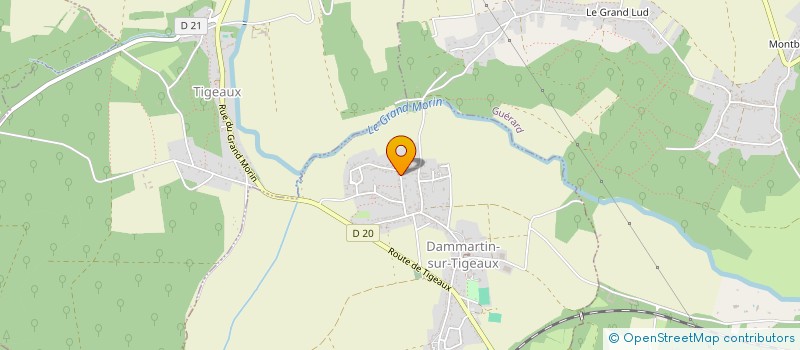 localisation de l'entreprise JOLEA  DAMMARTIN-SUR-TIGEAUX