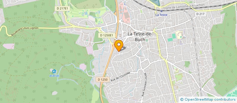 localisation de l'entreprise JOLEADE  LA TESTE-DE-BUCH