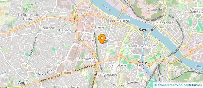 localisation de l'entreprise JOLEMATI FINANCE à BAYONNE