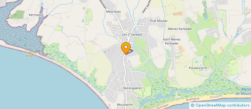 localisation de l'entreprise JOLEN  BENODET