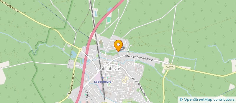 localisation de l'entreprise JOLEOC  LABOUHEYRE