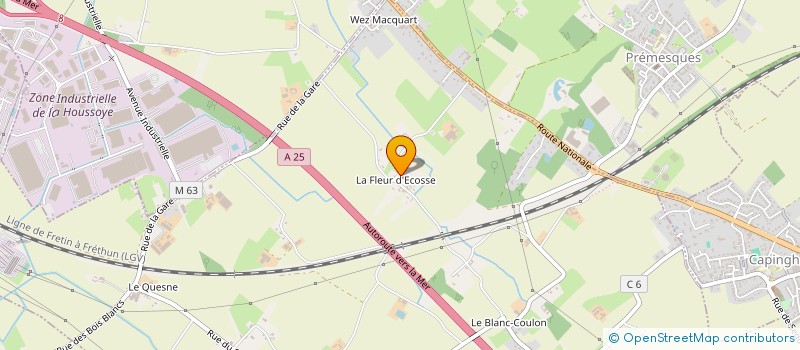 localisation de l'entreprise JOLET  ENNETIERES-EN-WEPPES