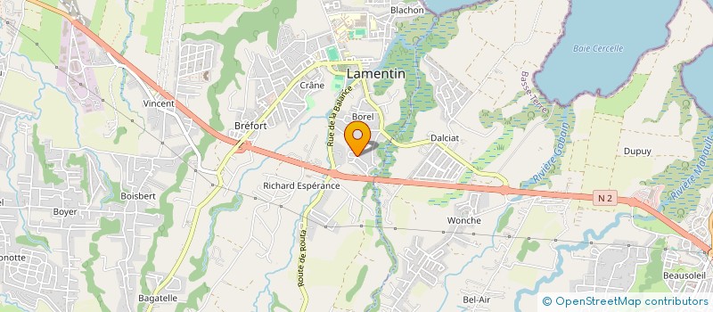 localisation de l'entreprise JOLEX  LAMENTIN