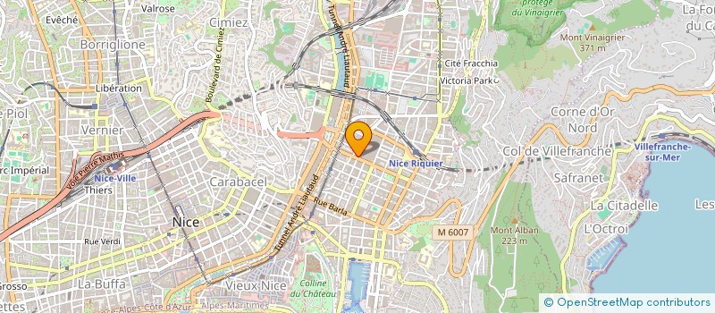 localisation de l'entreprise JOLI à NICE
