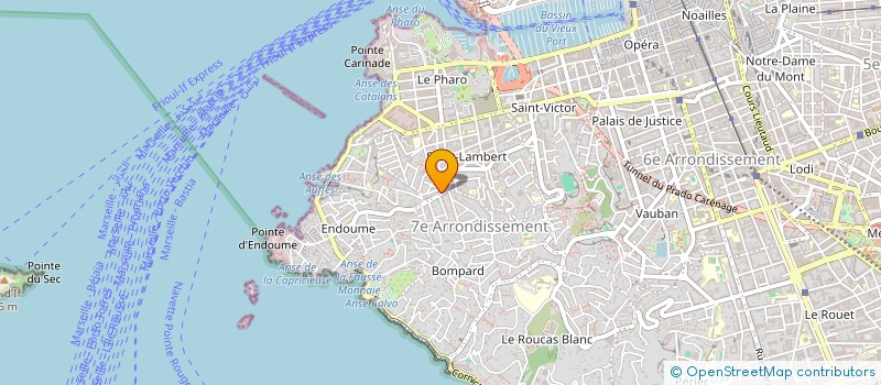 localisation de l'entreprise JOLI à MARSEILLE