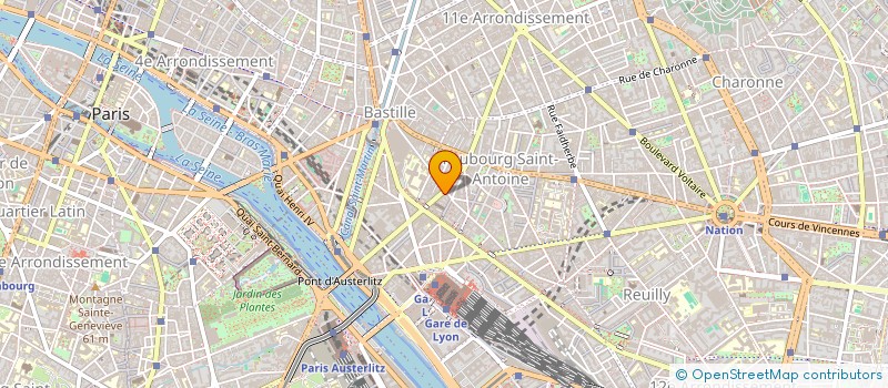 localisation de l'entreprise JOLI COEUR  PARIS