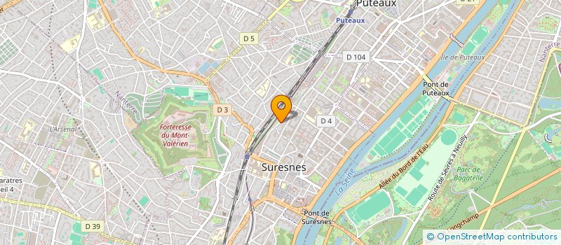 localisation de l'entreprise JOLI COEUR EVENT à SURESNES
