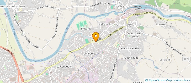 localisation de l'entreprise JOLI MASSIF LANDAIS  SAINT-JUERY