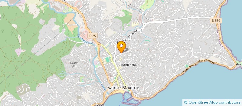 localisation de l'entreprise JOLI PARC D'AGREMENT à SAINTE-MAXIME