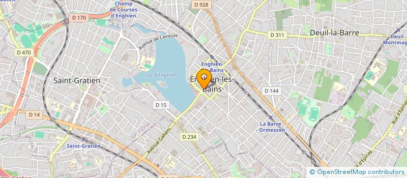 localisation de l'entreprise JOLI RED à ENGHIEN-LES-BAINS