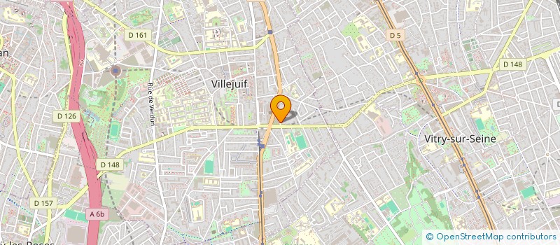 localisation de l'entreprise JOLI ROUGE  VILLEJUIF