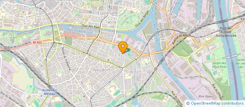 localisation de l'entreprise JOLI ROUGE à STRASBOURG