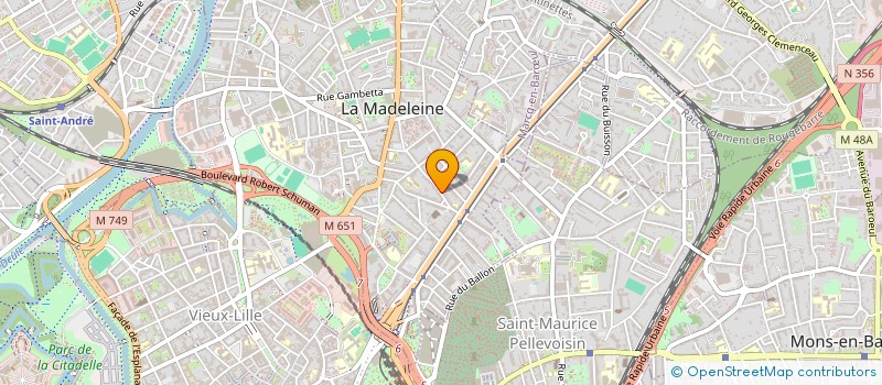 localisation de l'entreprise JOLI SOIR  LA MADELEINE