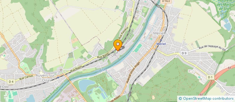 localisation de l'entreprise JOLI-TOIT  BUTRY-SUR-OISE