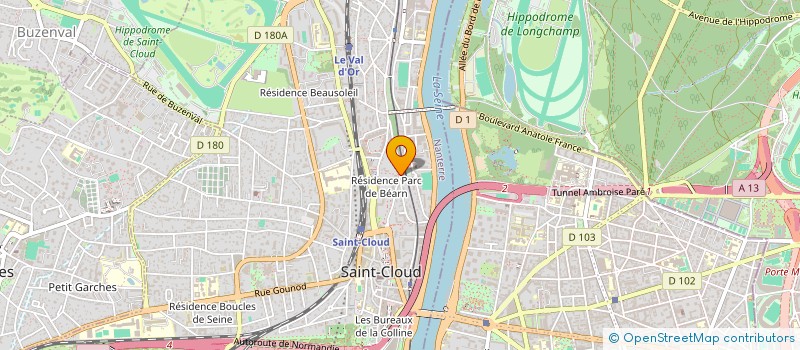 localisation de l'entreprise JOLI TOMAX à SAINT-CLOUD