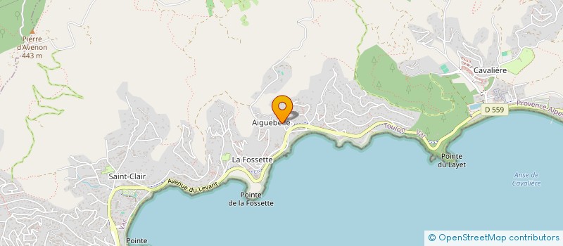 localisation de l'entreprise JOLI VAN à LE LAVANDOU