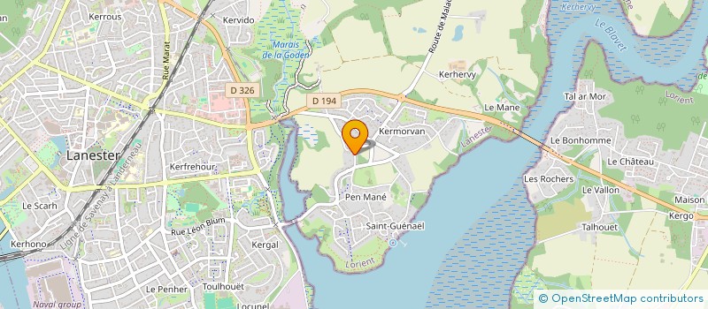 localisation de l'entreprise JOLIBATI  LANESTER