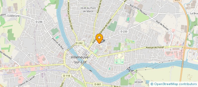 localisation de l'entreprise JOLIBEAUX  VILLENEUVE-SUR-LOT