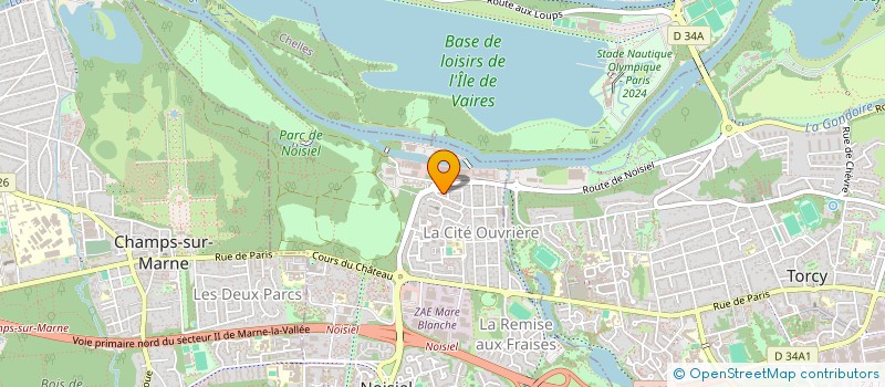 localisation de l'entreprise JOLICIEL à NOISIEL