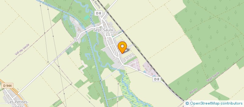 localisation de l'entreprise JOLICOEUR PRESTA'TP  SEPT-SAULX