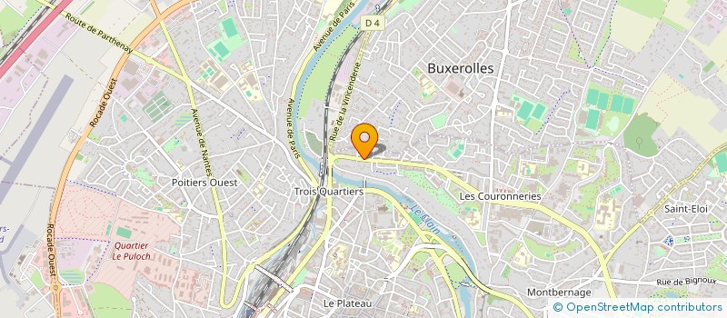 localisation de l'entreprise JOLIDEN  POITIERS