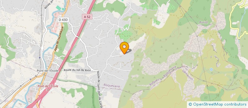 localisation de l'entreprise JOLIE  ROQUEVAIRE