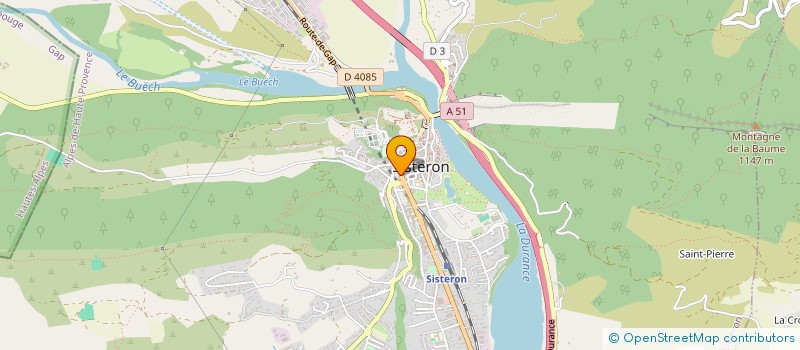 localisation de l'entreprise JOLIE à SISTERON