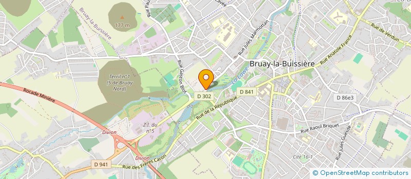 localisation de l'entreprise JOLIE COUVERTURE  BRUAY-LA-BUISSIERE