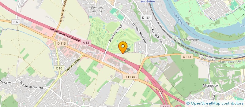 localisation de l'entreprise JOLIE CUISINE à VILLENNES-SUR-SEINE
