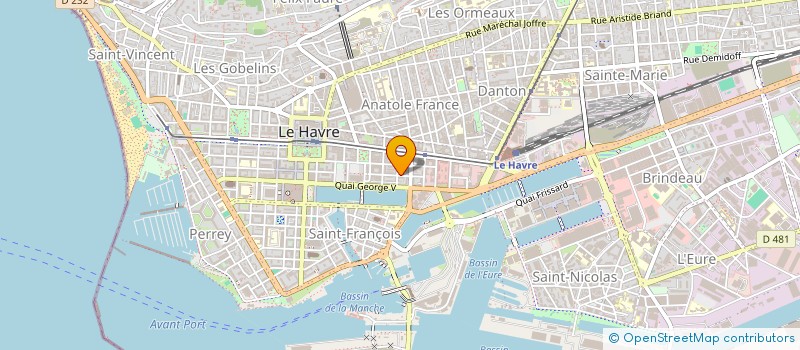 localisation de l'entreprise JOLIE DEMOISELLE à LE HAVRE