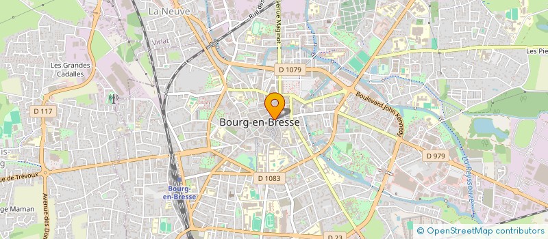 localisation de l'entreprise JOLIE F  BOURG-EN-BRESSE