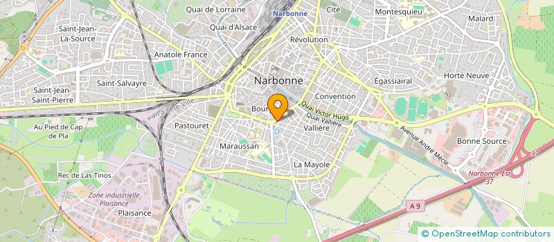 localisation de l'entreprise JOLIE FORME  NARBONNE