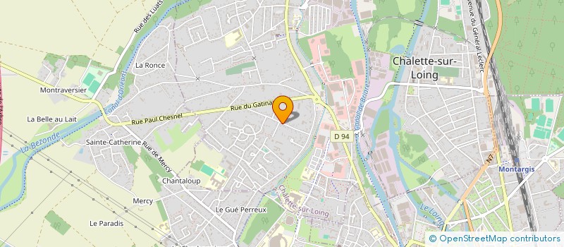 localisation de l'entreprise JOLIE GESTION à CHALETTE-SUR-LOING