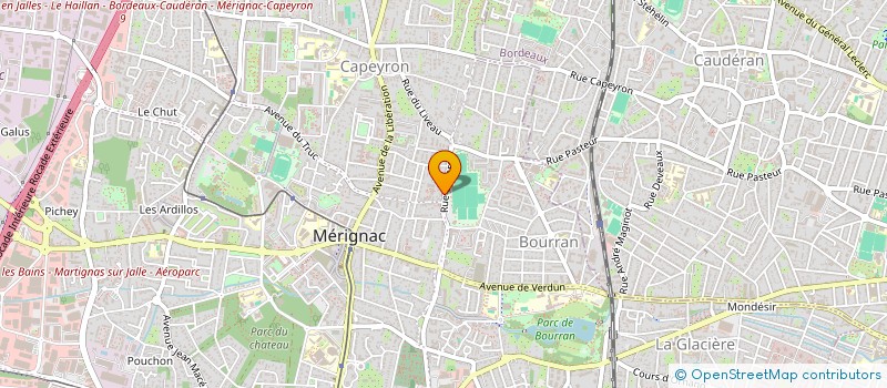 localisation de l'entreprise JOLIE JARDIN  MERIGNAC