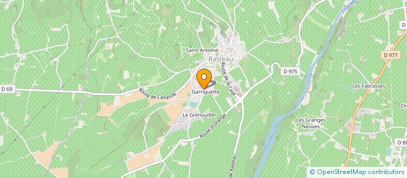 localisation de l'entreprise JOLIE MAREE  RASTEAU