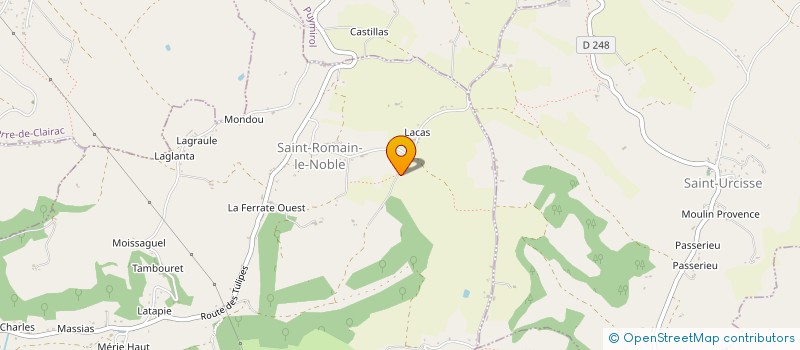 localisation de l'entreprise JOLIE MOME  SAINT-ROMAIN-LE-NOBLE