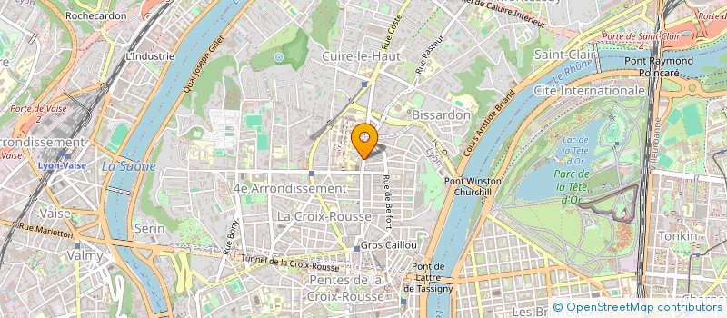 localisation de l'entreprise JOLIE NAILS à LYON