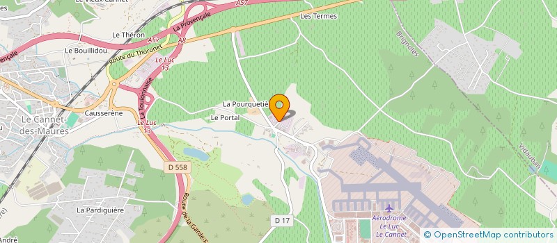 localisation de l'entreprise JOLIE PIERRE  LE CANNET-DES-MAURES