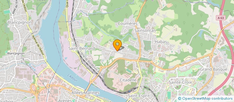 localisation de l'entreprise JOLIENA à BAYONNE