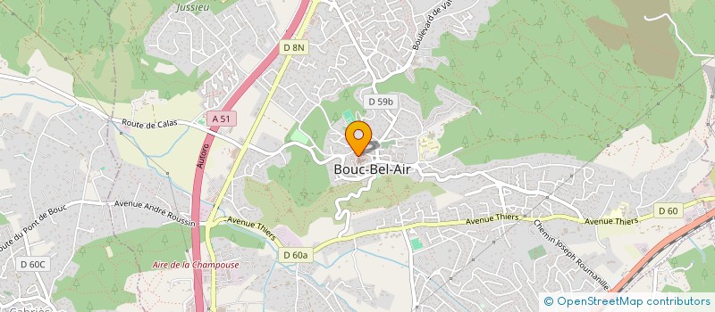 localisation de l'entreprise JOLIENTAL à BOUC-BEL-AIR