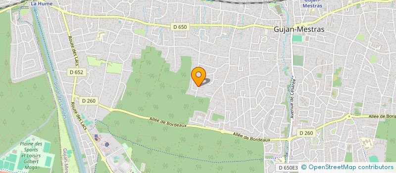 localisation de l'entreprise JOLIES ID à GUJAN-MESTRAS