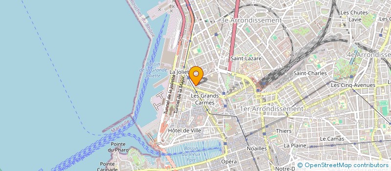 localisation de l'entreprise JOLIETTE AUTO à MARSEILLE