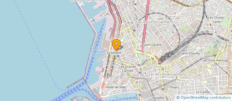localisation de l'entreprise JOLIETTE BUREAU à MARSEILLE
