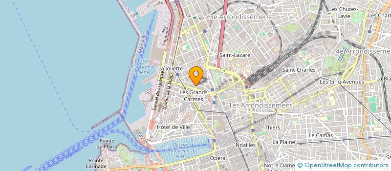 localisation de l'entreprise JOLIETTE EXPORT à MARSEILLE