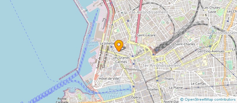 localisation de l'entreprise JOLIETTE SERVICES à MARSEILLE