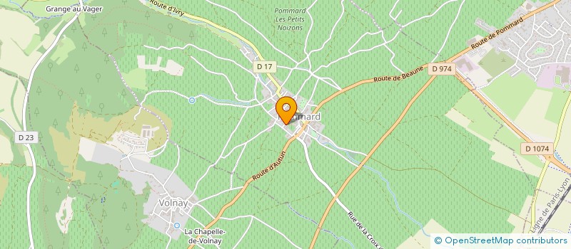 localisation de l'entreprise JOLIJUS  POMMARD