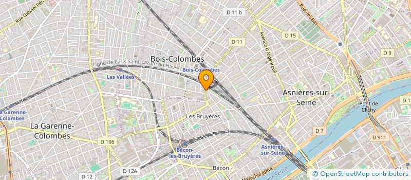 localisation de l'entreprise JOLIMA à BOIS-COLOMBES